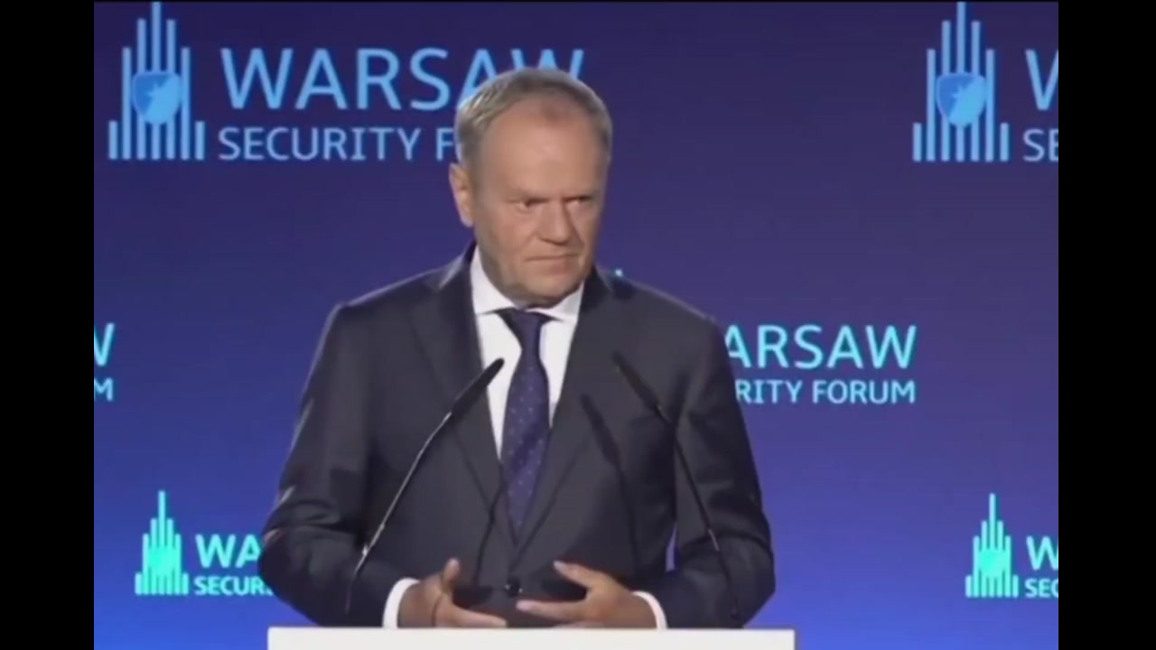 [Video] Polish Prime Minister Donald Tusk warns war's consequences will last generations