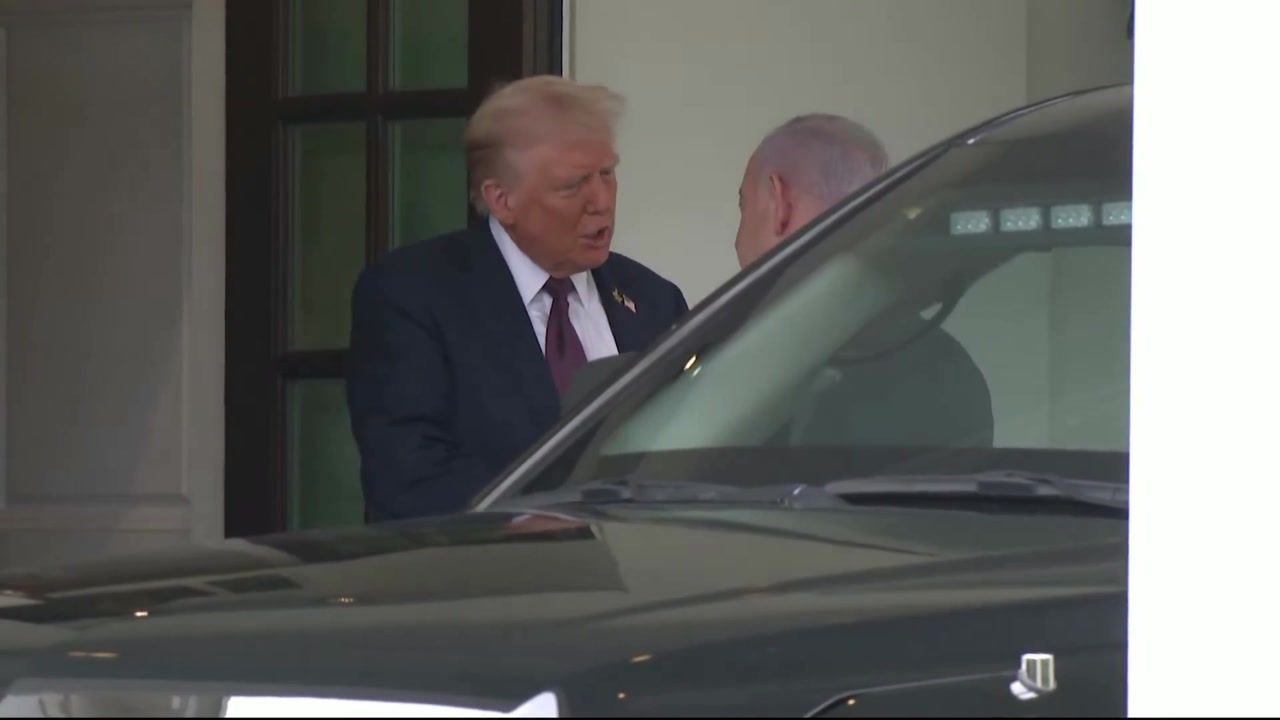 [Video] US President Donald Trump welcomes Israeli Prime Minister Netanyahu