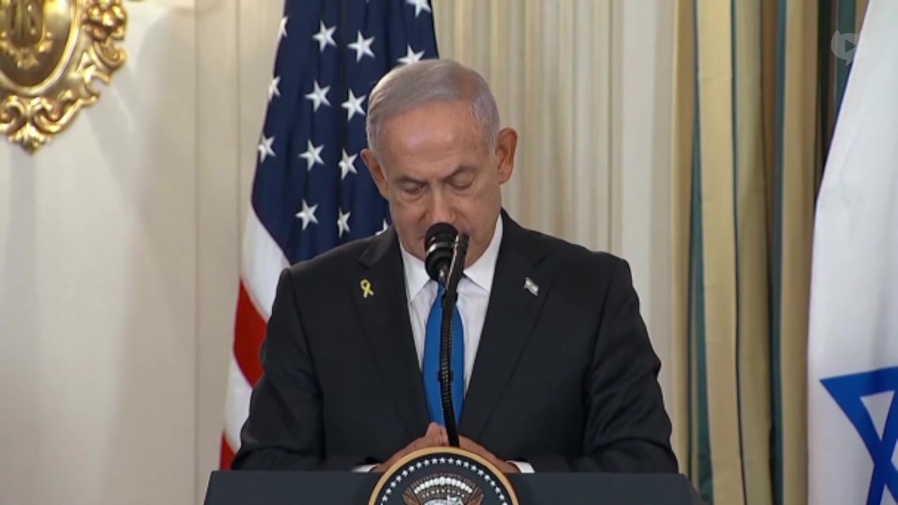 [Video] Netanyahu: Israel will act alone if Hamas rejects peace plan