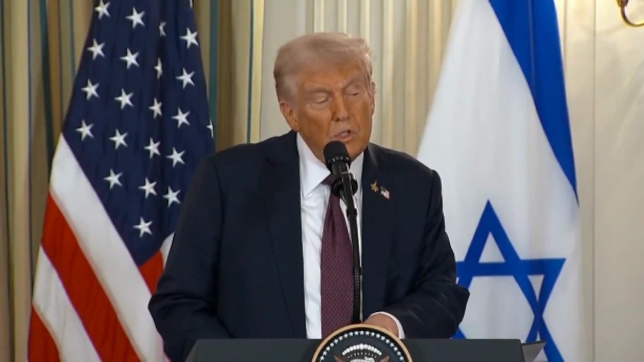 [Video] Trump offers full backing to Israel if Hamas rejects peace deal