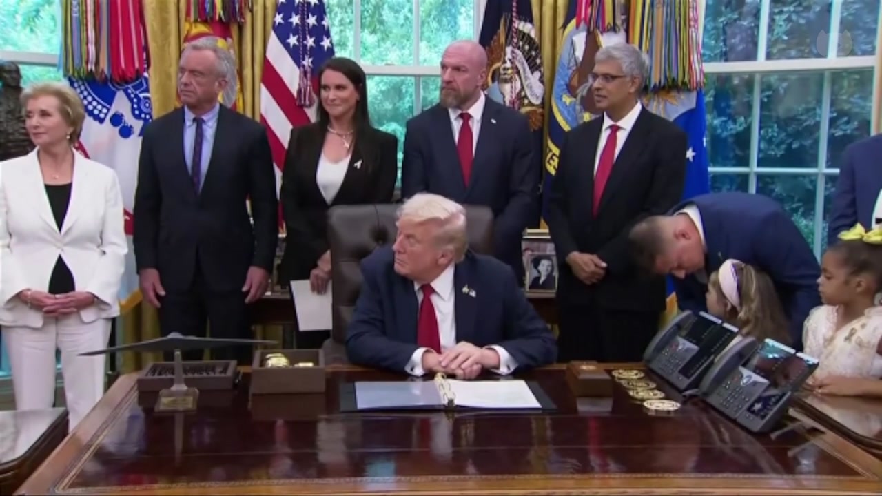 [Video] Trump's executive order on pediatric cancer uses AI for genetic database