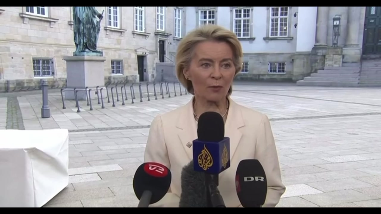 [Video] Ursula von der Leyen announces €4 billion aid to Ukraine, including €2 billion for drones