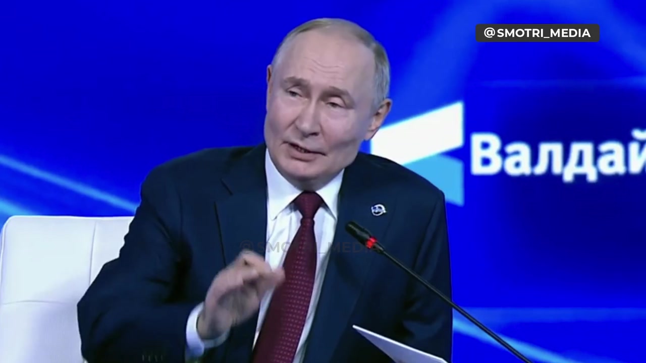 [Video] Putin calls European Union a powerful but fading center at Valdai Discussion Club