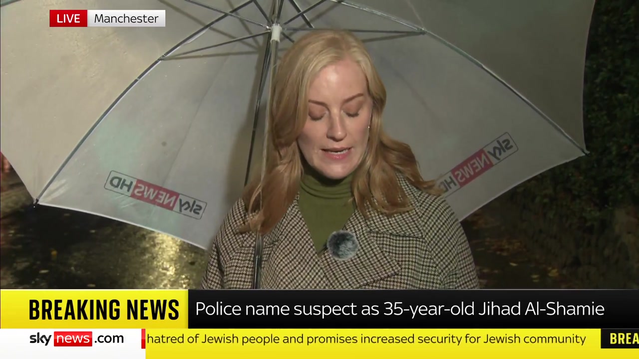 [Video] Jihad Al-Shamie named as suspect in Manchester synagogue attack