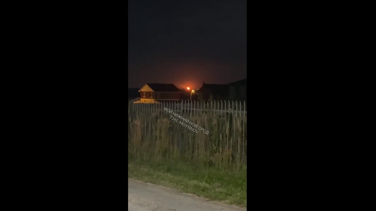 [Video] Ukrainian drones strike Kstovo oil refinery in Nizhny Novgorod region
