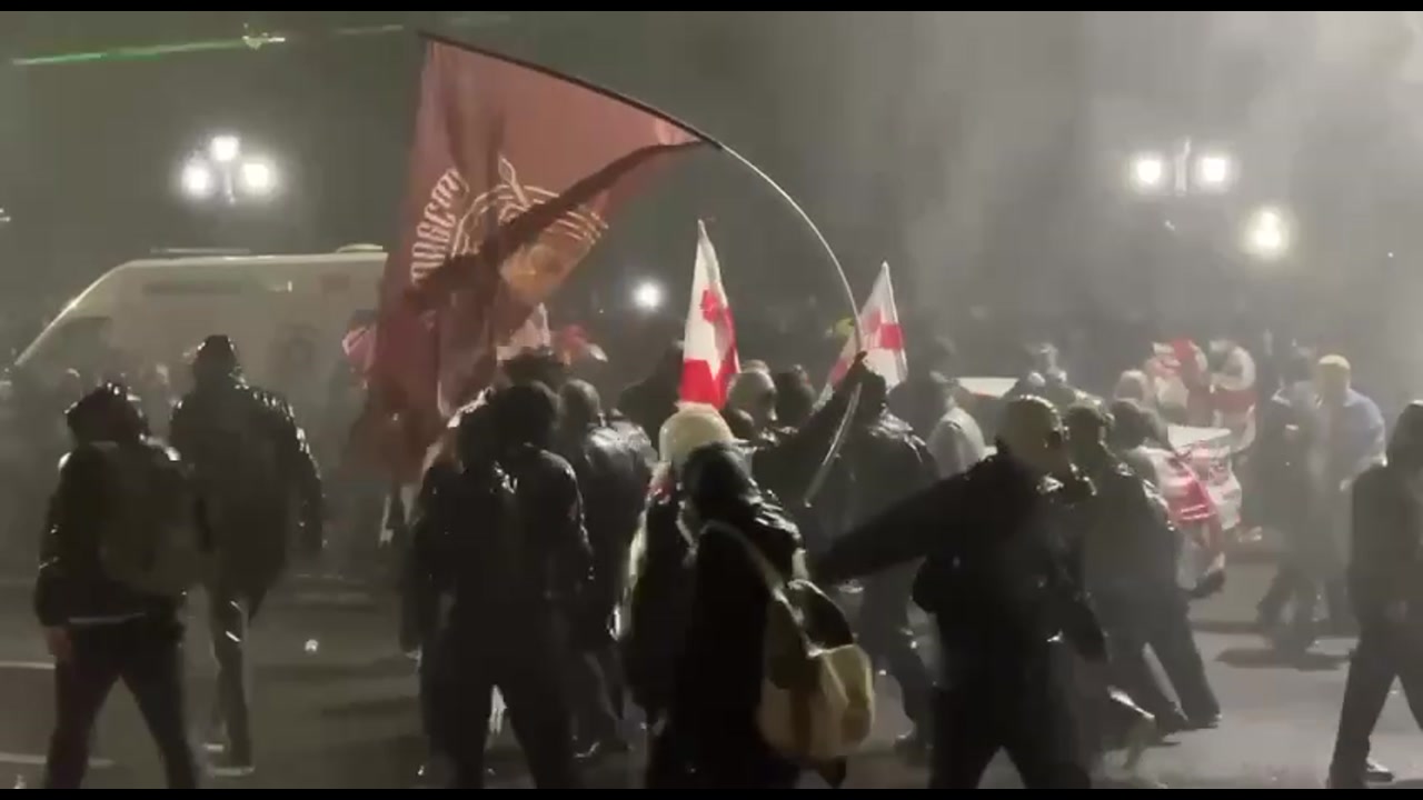 [Video] Georgian Dream Party survives coup attempt by liberal protesters in Tbilisi