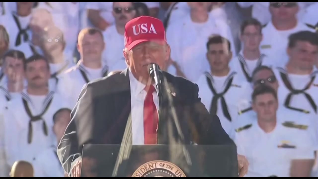 [Video] Trump announces plan to revitalize shipyards with hundreds of billions