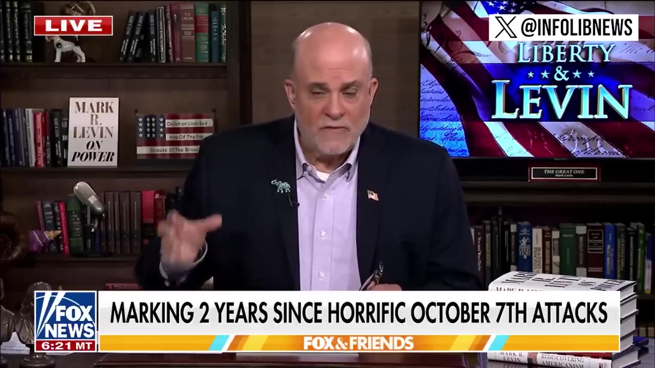 [Video] Mark Levin questions claims of Israeli attacks on women and children in Gaza