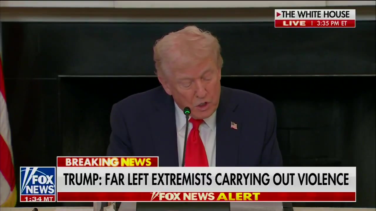[Video] POTUS: Charlie Kirk was assassinated by far-left extremist