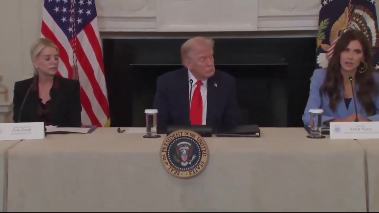 [Video] US Secretary of Homeland Security Kristi Noem addresses Antifa threat