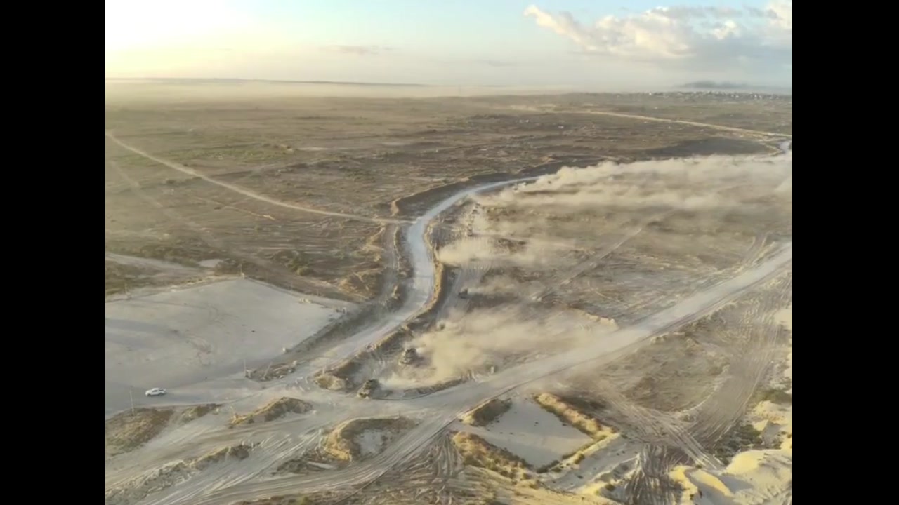 [Video] Israeli media shows 188th Brigade's Merkava MBTs leaving Gaza