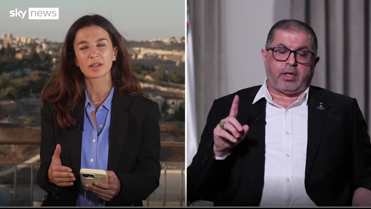 [Video] Hamas leader Basem Naim: Weapons to be handed over only to Palestinian State