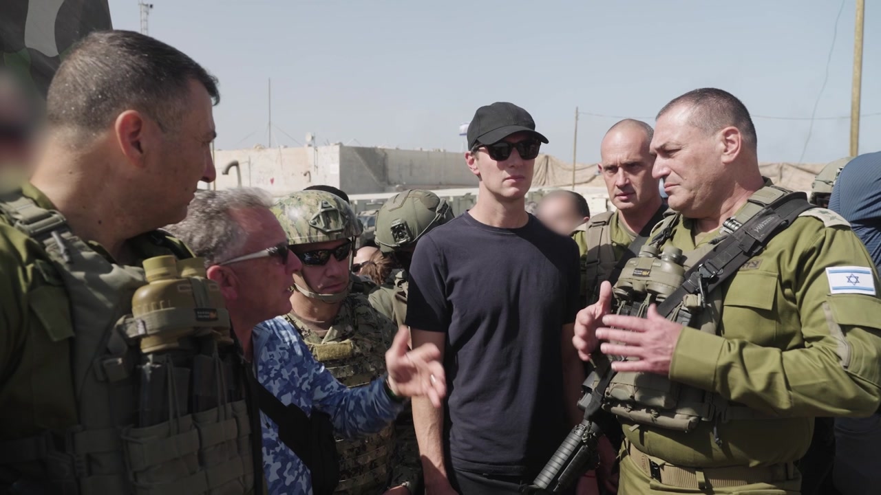 [Video] US special envoy Steve Witkoff and Jared Kushner visit Gaza