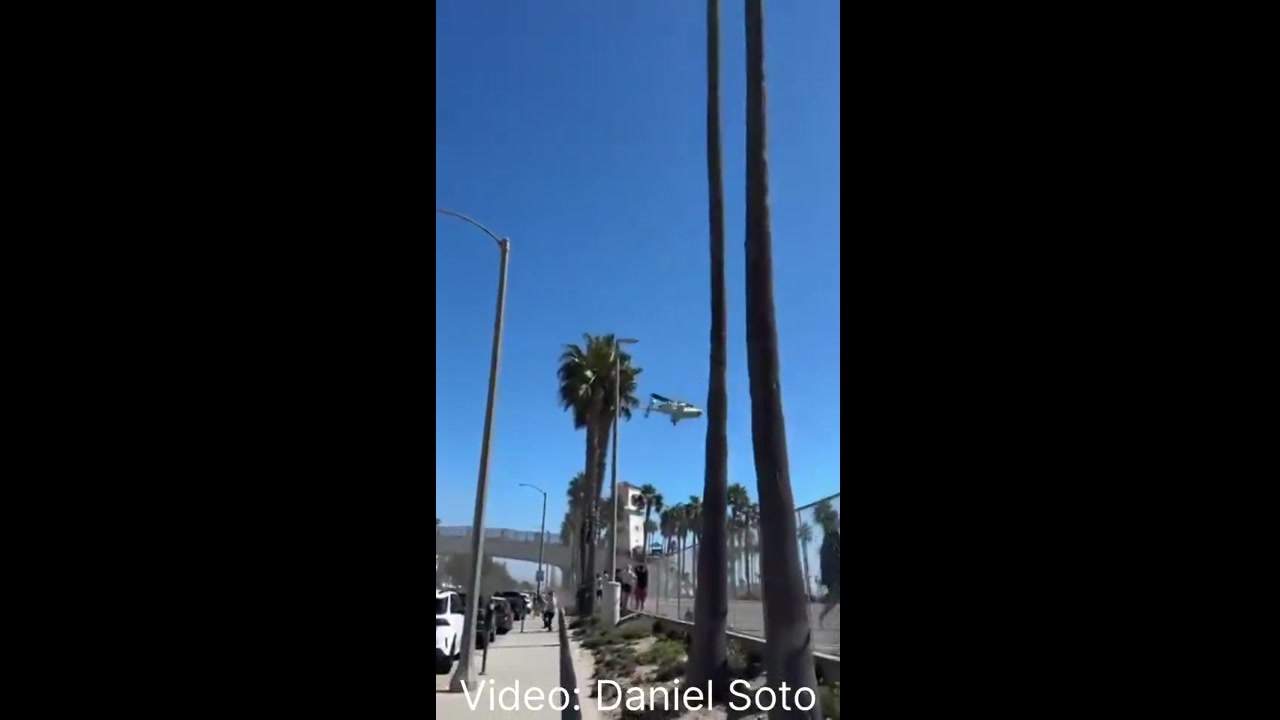 [Video] Mass casualty incident declared after helicopter crash in Huntington Beach
