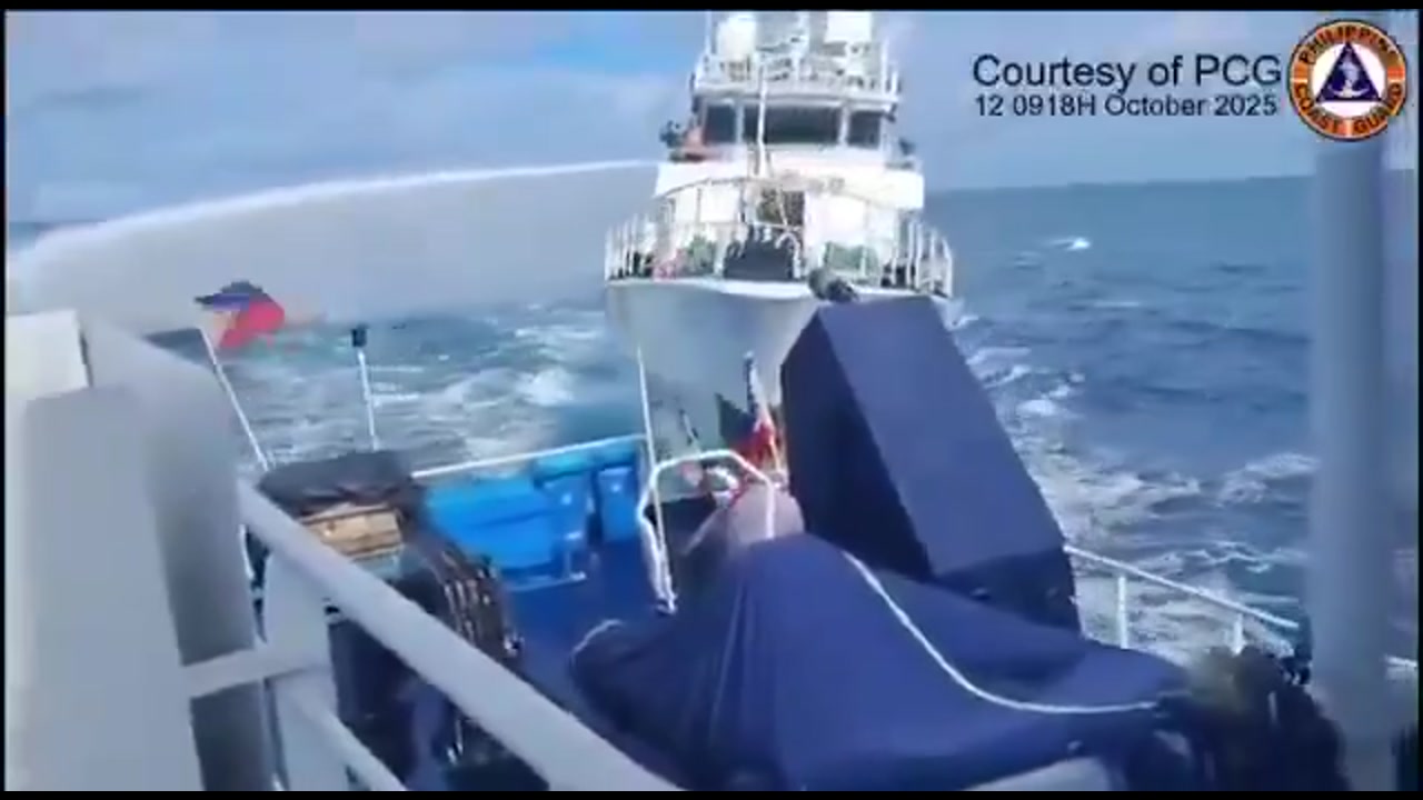 [Video] Chinese Coast Guard vessel collides with Philippine ship near Thitu Island