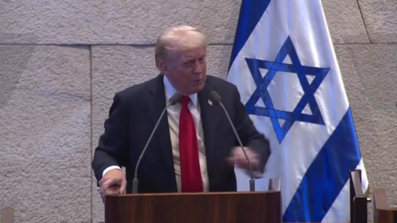 [Video] Trump asks Knesset to pardon Netanyahu, calls him 'a very popular man'