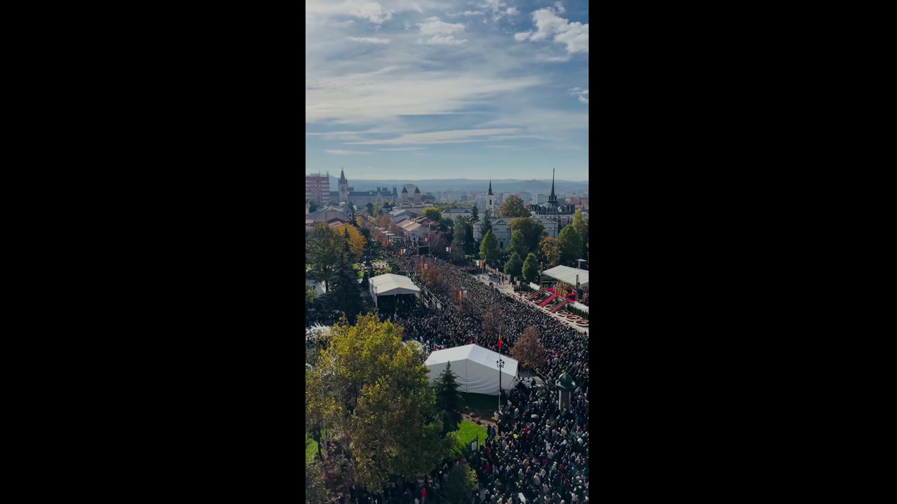 [Video] Over 170k attend pilgrimage at Three Holy Hierarchs Church in Iași