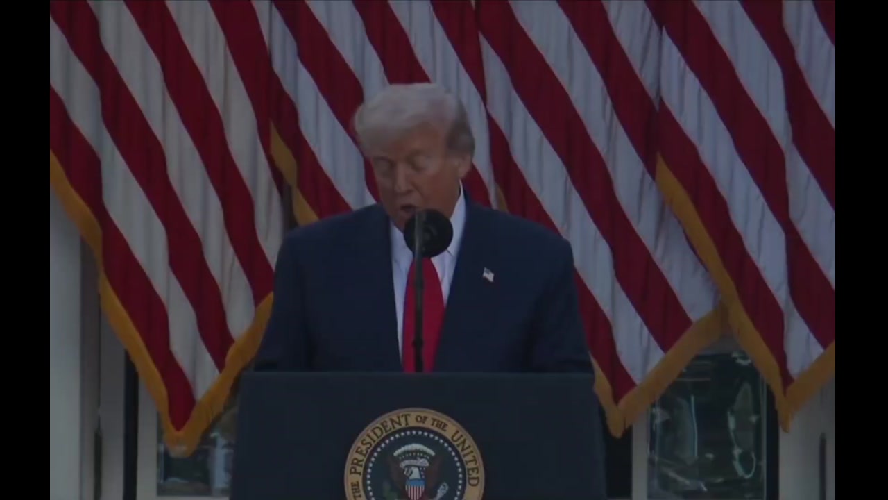 [Video] Trump awards Presidential Medal of Freedom to Charlie Kirk posthumously