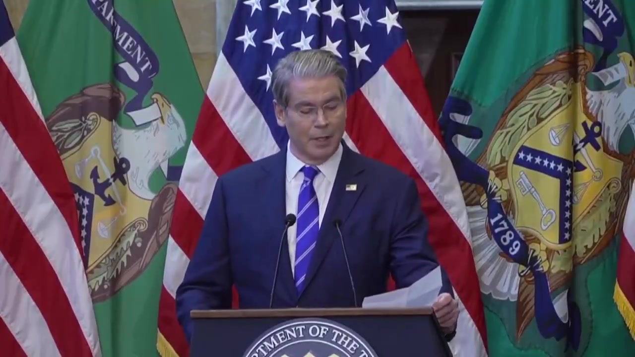 [Video] Bessent: China's actions could harm its economy in global conflict