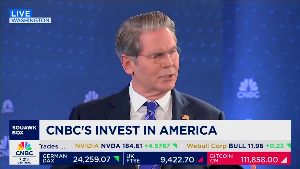 [Video] Treasury Sec. Scott Bessent calls for bipartisan action to end gridlock