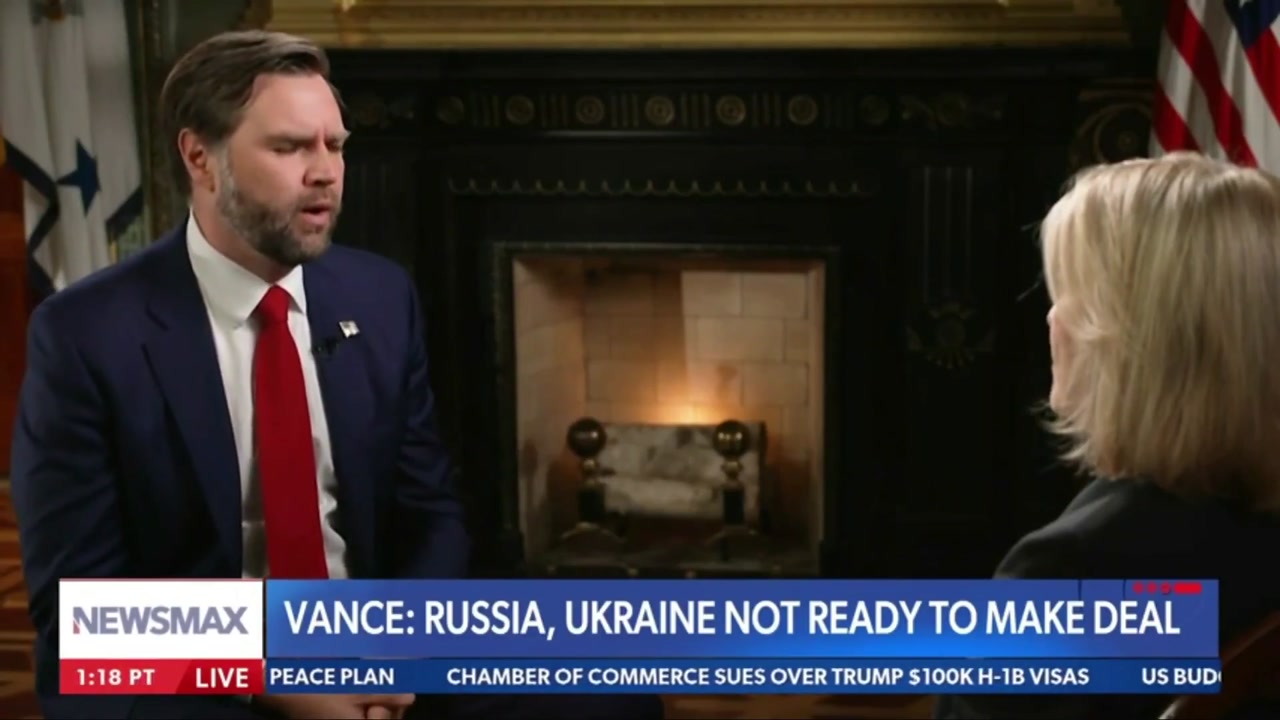 [Video] US Vice-president JD Vance comments on Russian battlefield expectations