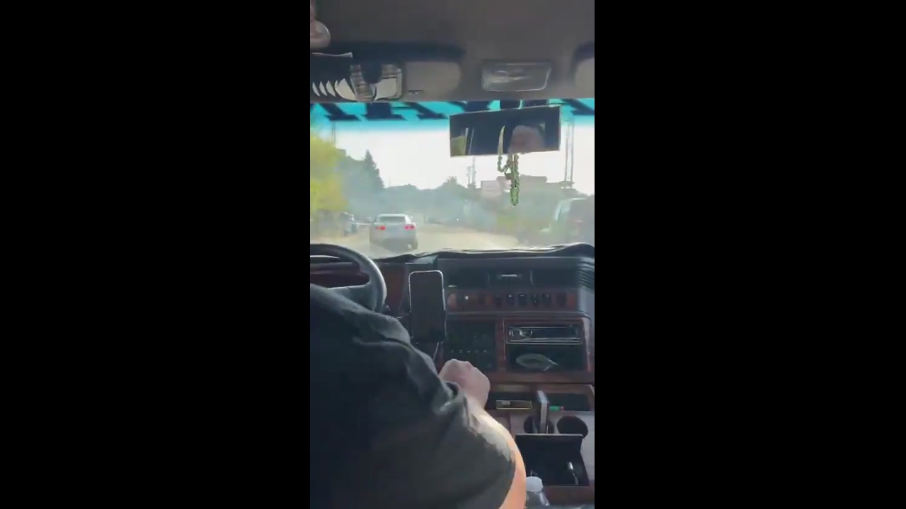 [Video] Israeli drone strike targets car in southern Lebanon, several injured