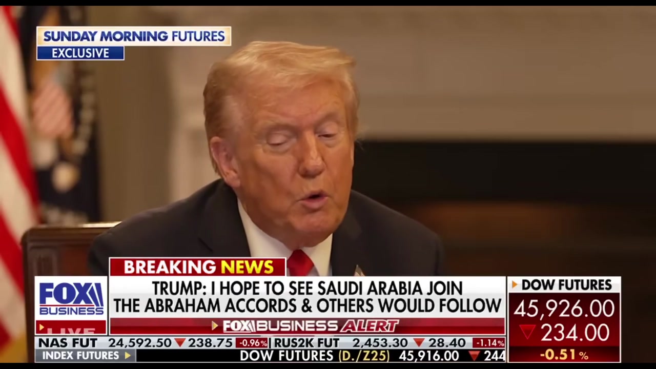[Video] Trump says Saudi Arabia willing to join Abraham Accords