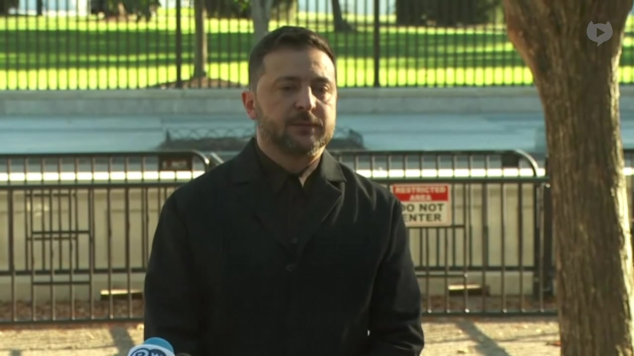 [Video] Zelensky calls meeting with Trump productive, agrees on Russia strike statements