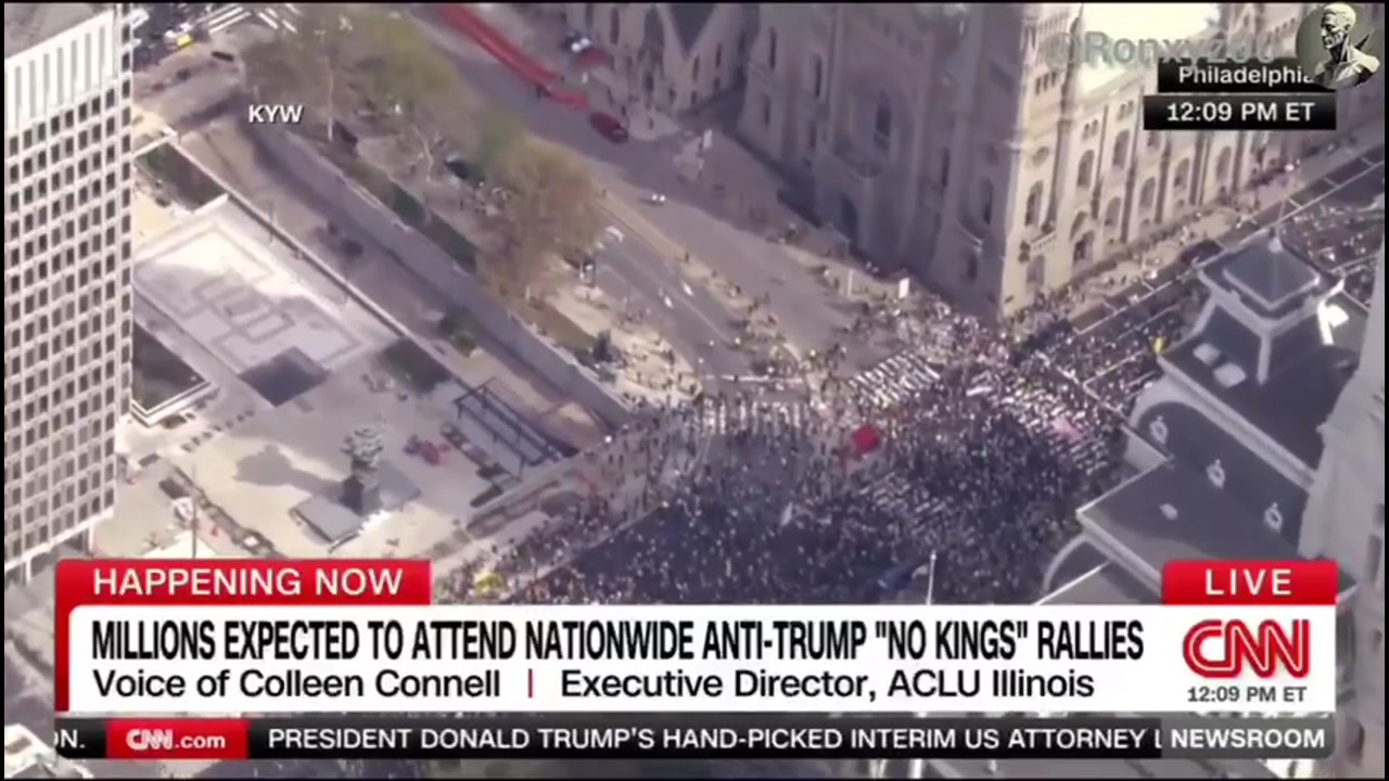 [Video] Thousands gather on the streets of Philadelphia