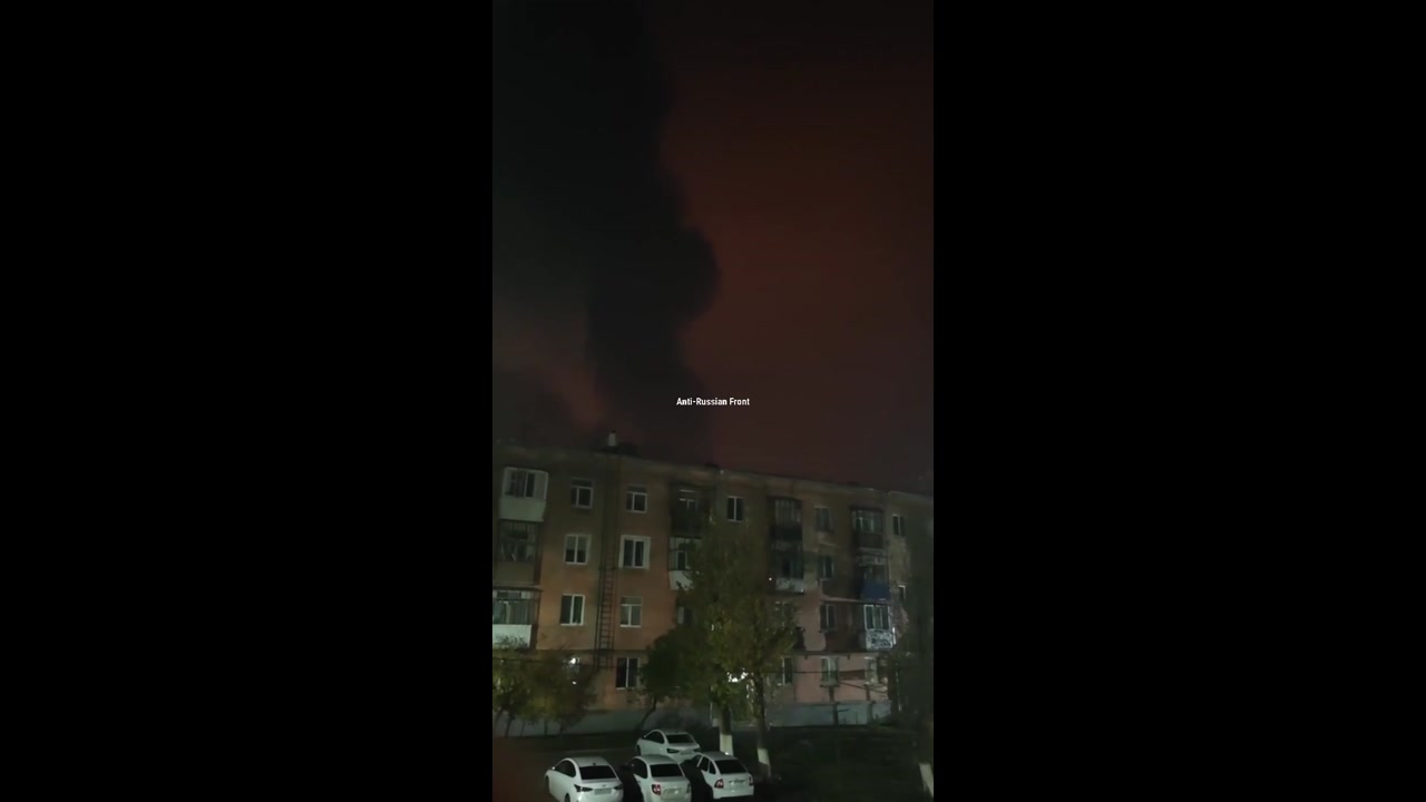 [Video] Ukrainian drones hit Novokuybyshev refinery and Orenburg Gas Plant