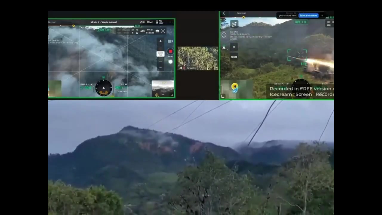 [Video] Ecuadorian Army conducts BM-21 Grad rocket operations against cartels