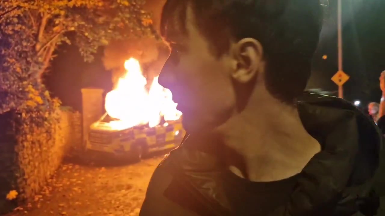 [Video] Over a thousand protestors at Citywest hotel after assault incident