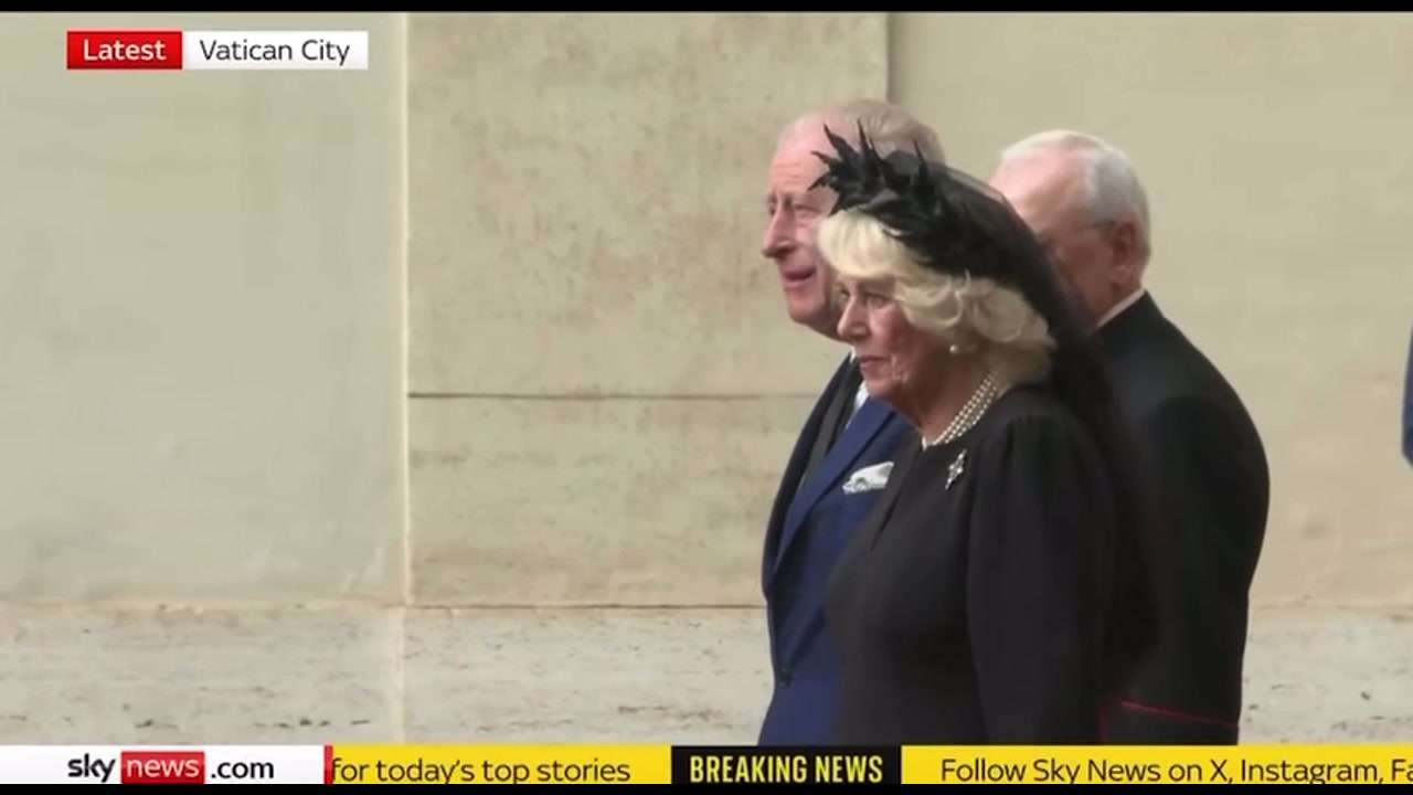 [Video] King Charles III and Queen Camilla meet Pope Leo XIV at Vatican