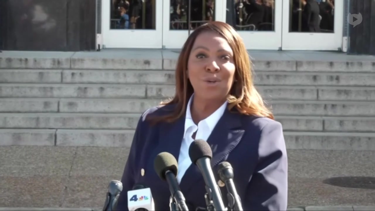 [Video] New York AG Letitia James pleads not guilty to federal charges