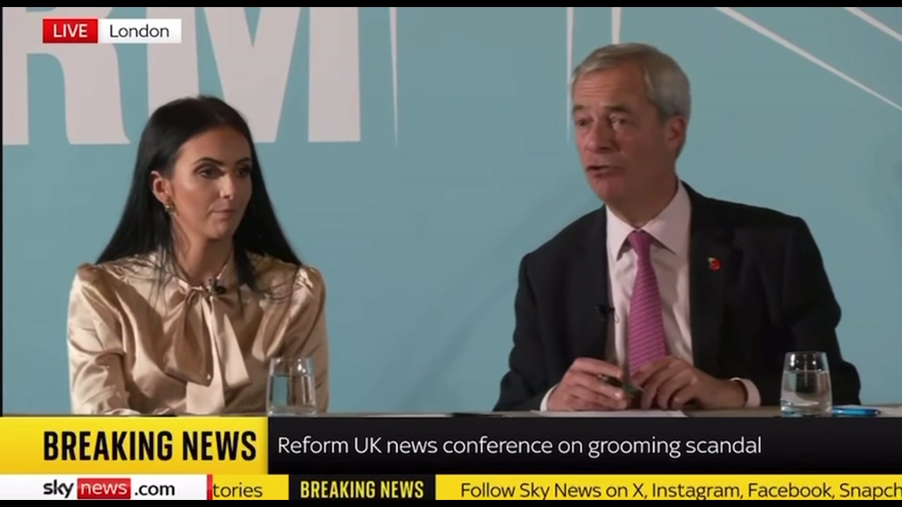 [Video] Nigel Farage claims London police deny existence of grooming gangs