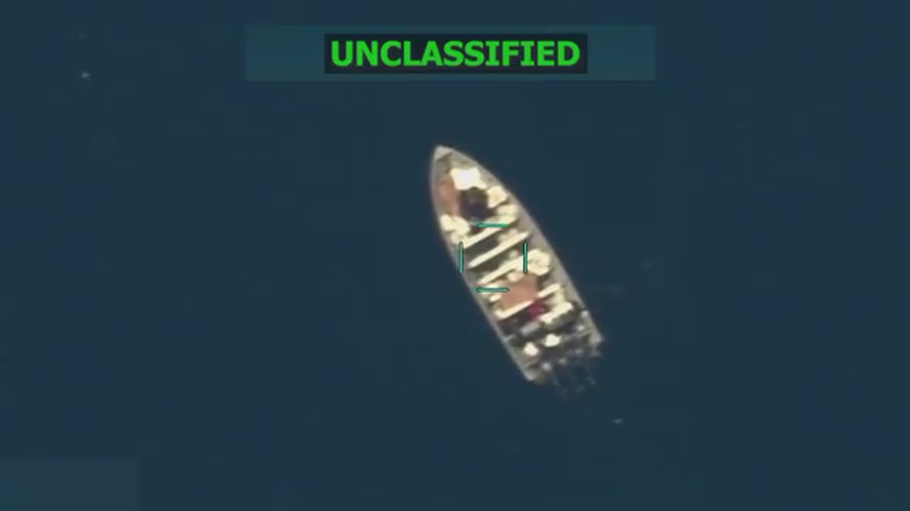 [Video] U.S. executes lethal strike on narco-trafficking vessel, killing 4 suspects