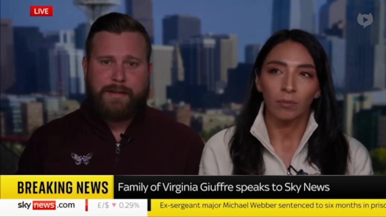 [Video] Virginia Giuffre's brother urges King to tell Trump to release Epstein files