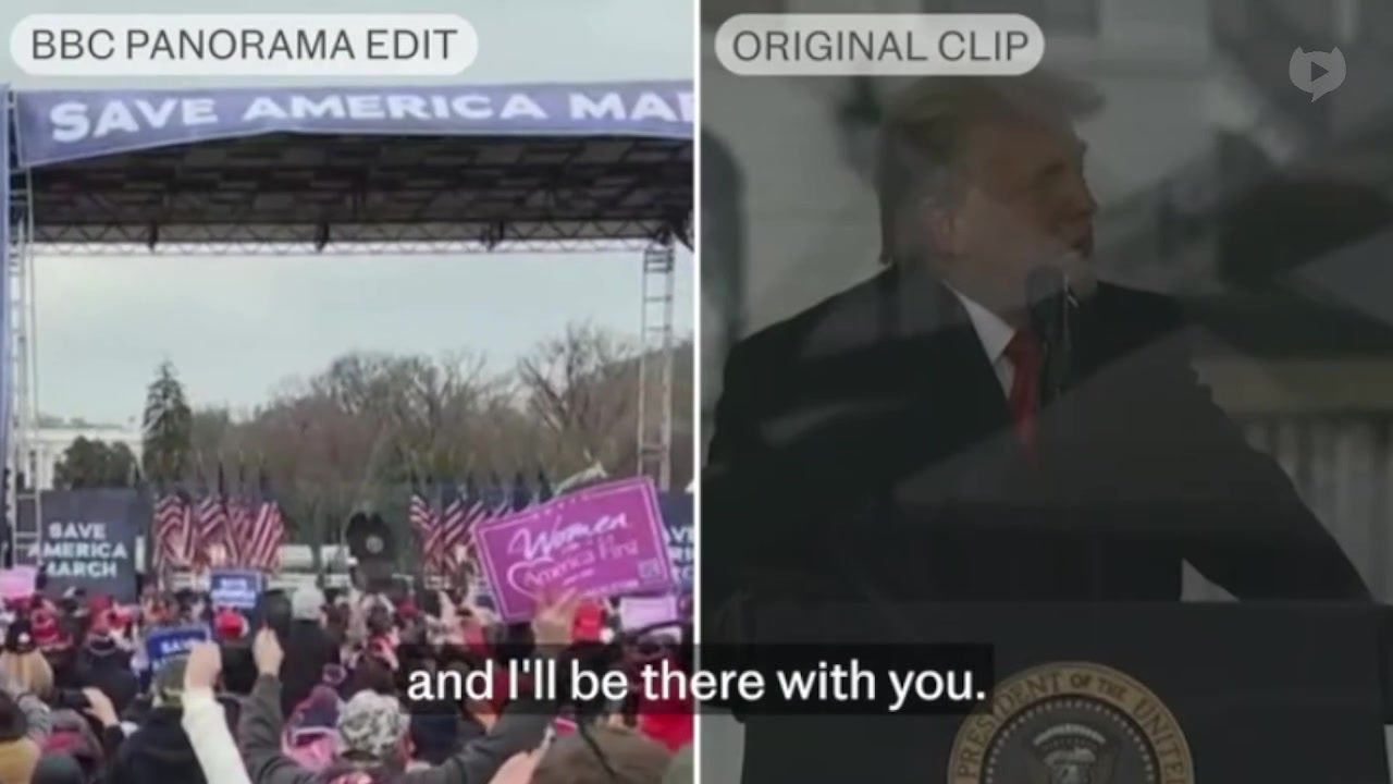 [Video] Whistleblower claims BBC edited Trump’s Jan 6 speech footage