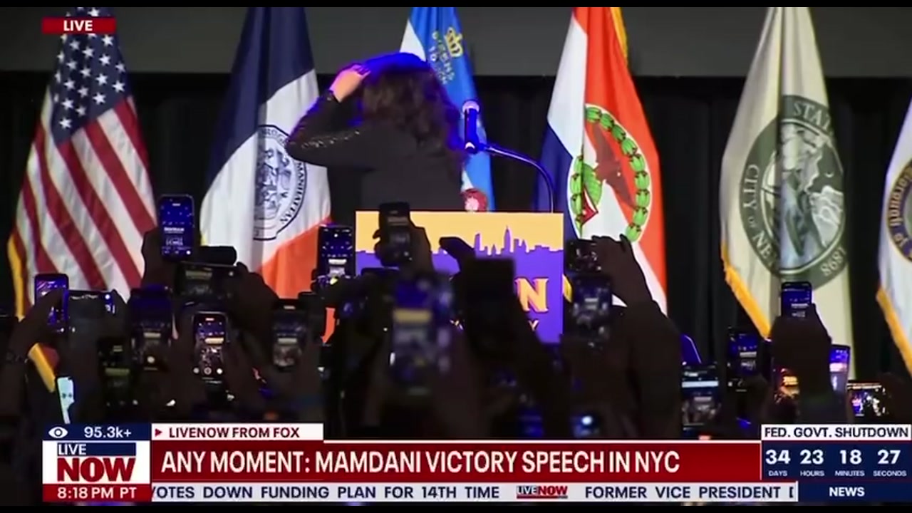 [Video] Democrat Zohran Mamdani elected as New York's first Muslim mayor