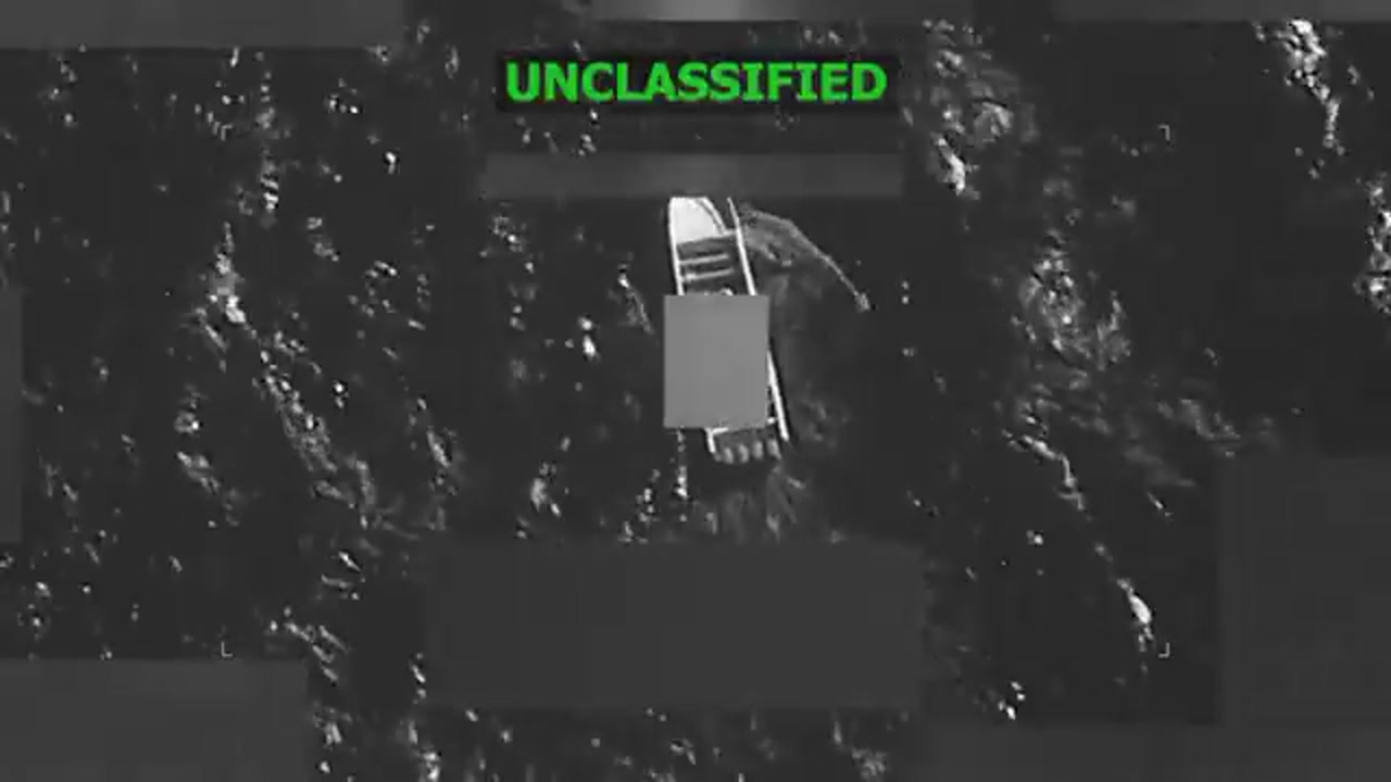 [Video] U.S. military strikes suspected drug trafficking vessel, kills two