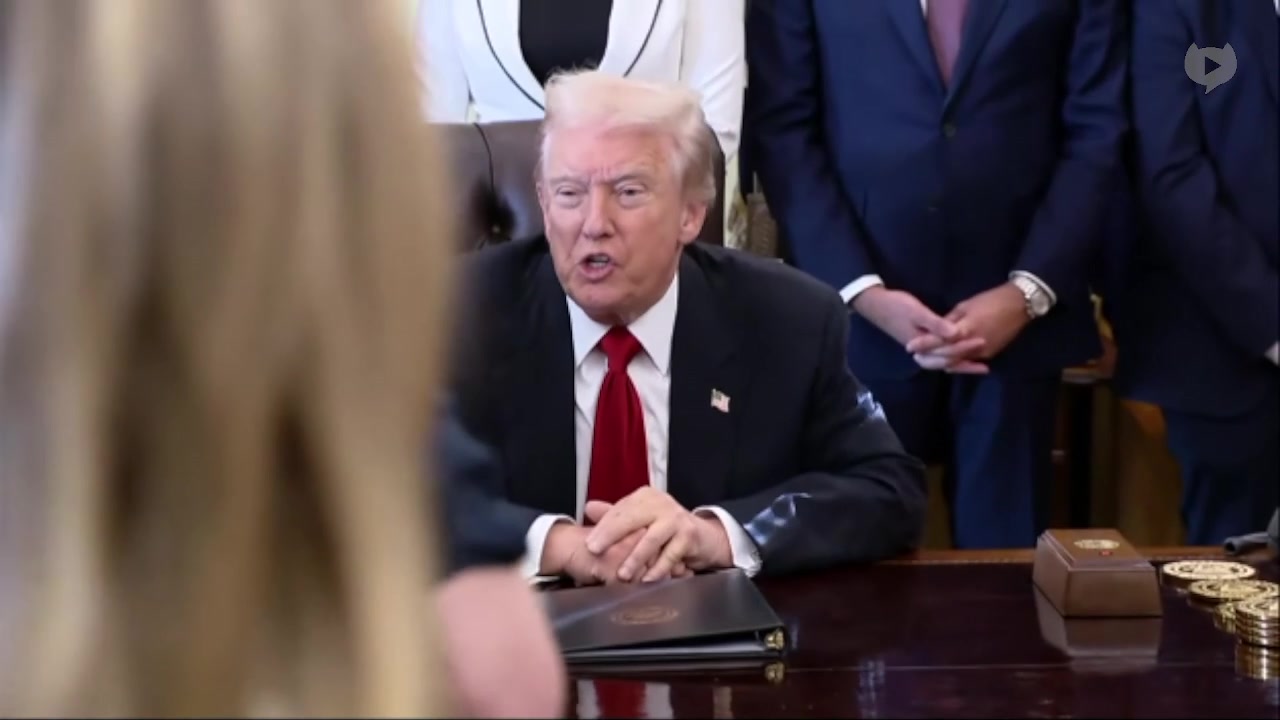 [Video] Trump calls Nancy Pelosi an evil woman and expresses gladness at her retirement