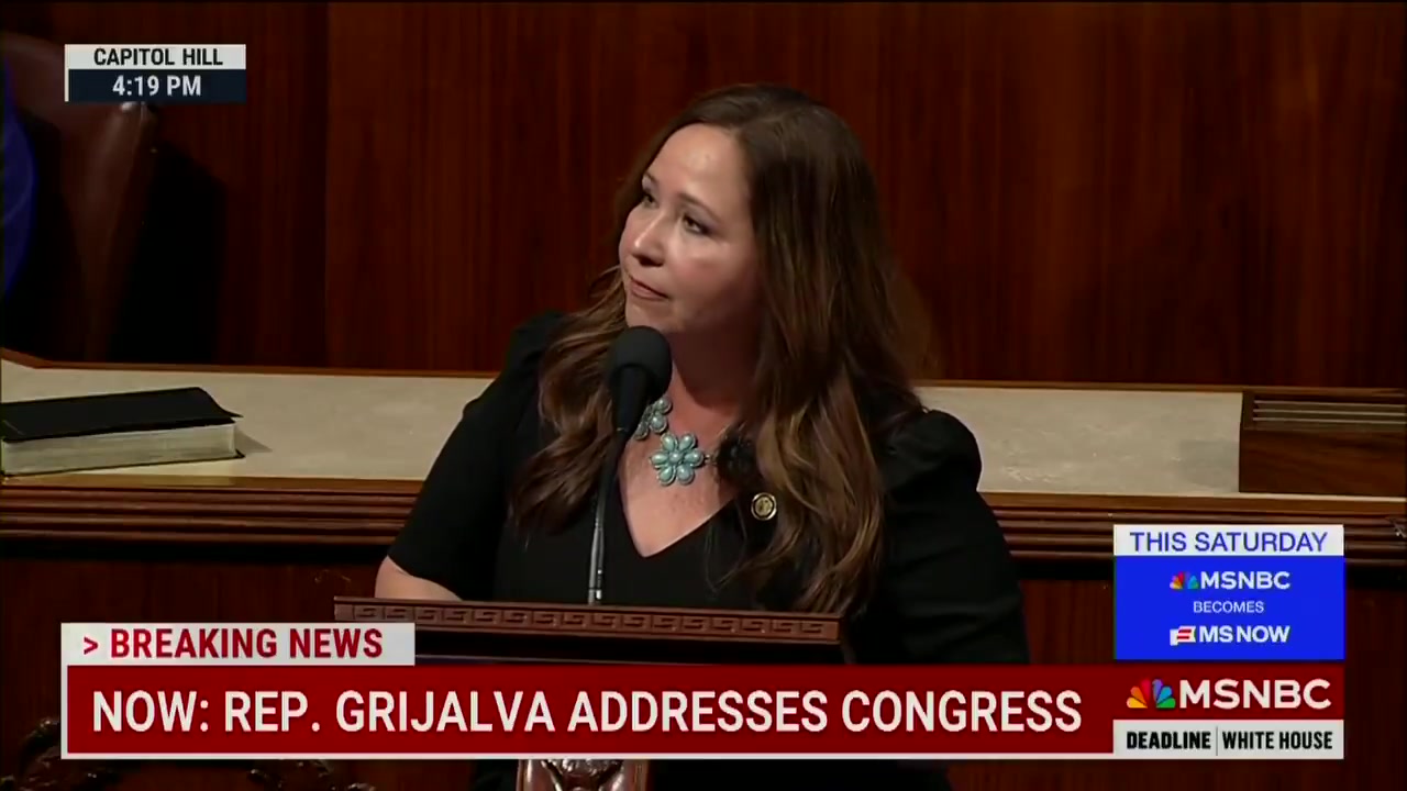 [Video] Rep. Adelita Grijalva secures 218th vote for Epstein files release