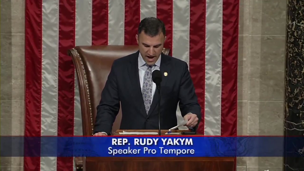 [Video] U.S. House approves bill to end government shutdown, sent to Trump