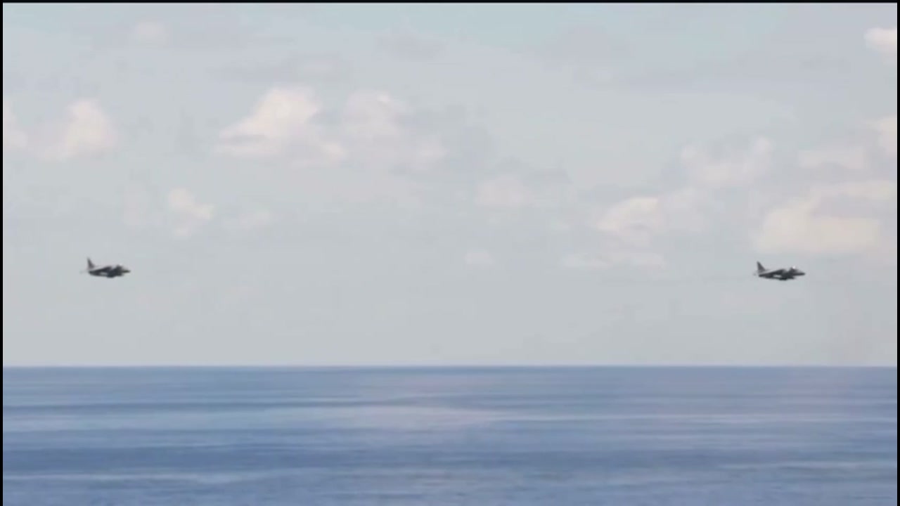 [Video] U.S. Marine Corps conducts live-fire exercises from USS Iwo Jima in Caribbean Sea