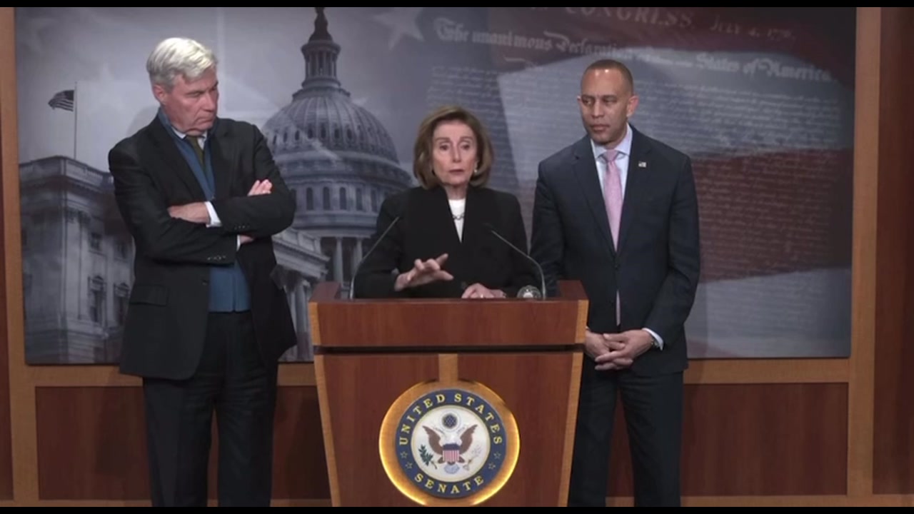 [Video] Nancy Pelosi calls Donald Trump the worst president for children