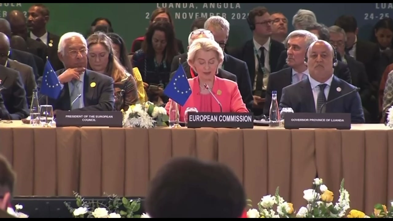 [Video] Ursula von der Leyen: One third of Africa's trade is with Europe