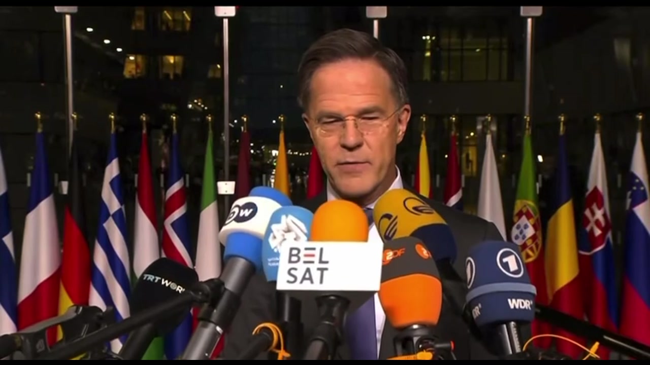 [Video] NATO Chief Rutte calls for over $1B monthly for U.S. weapons for Ukraine