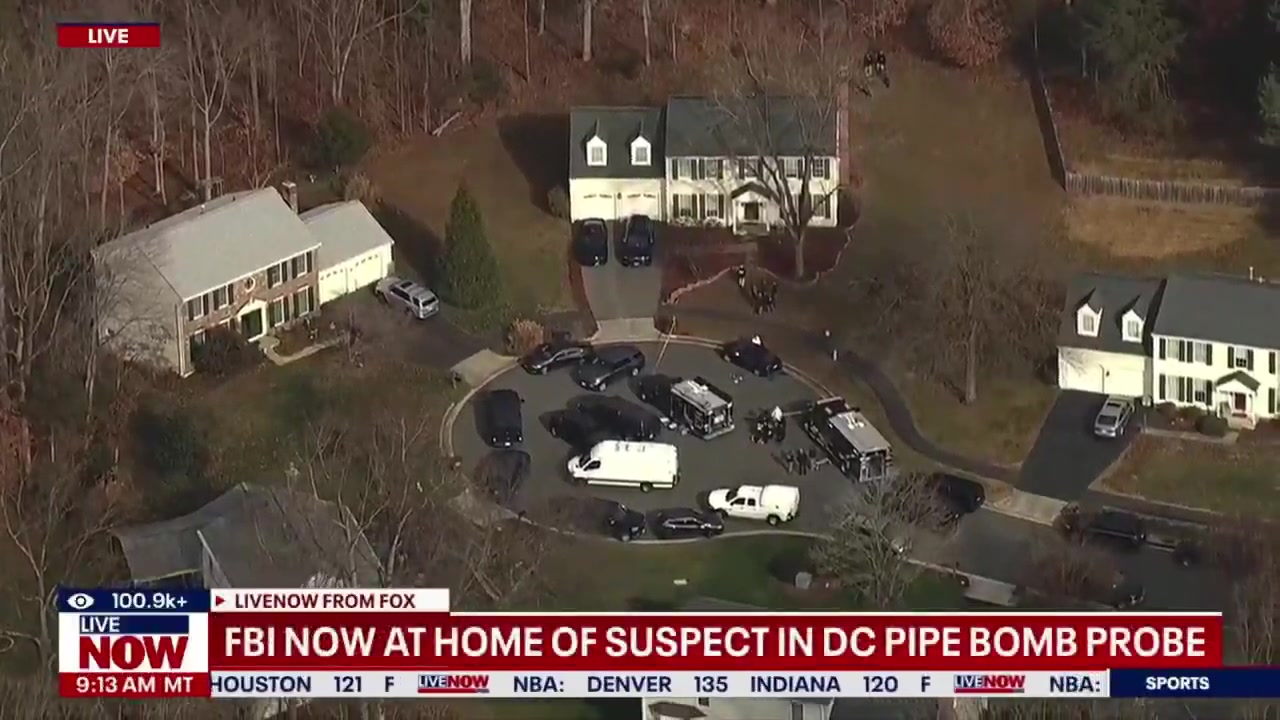 [Video] FBI raids home of January 6 pipe bomb suspect Brian Cole