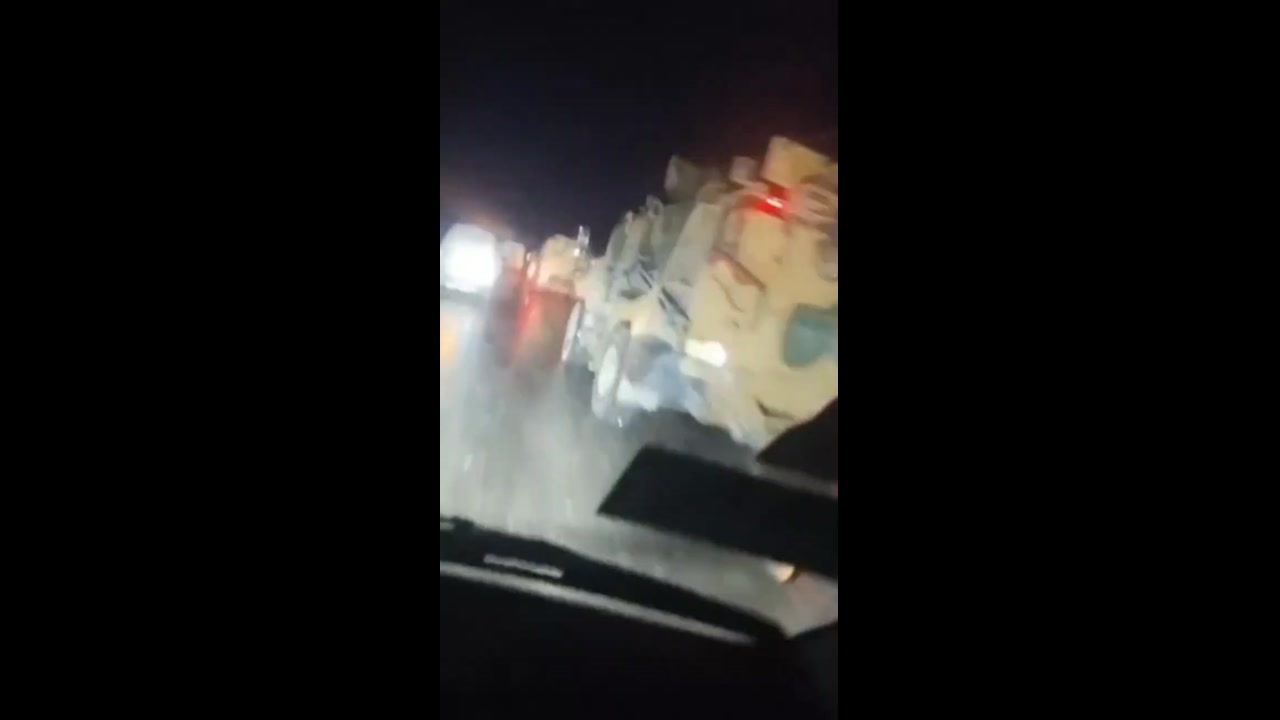 [Video] Turkish army convoys enter Syria from Afrin, Ras al-Ain, and northern Aleppo