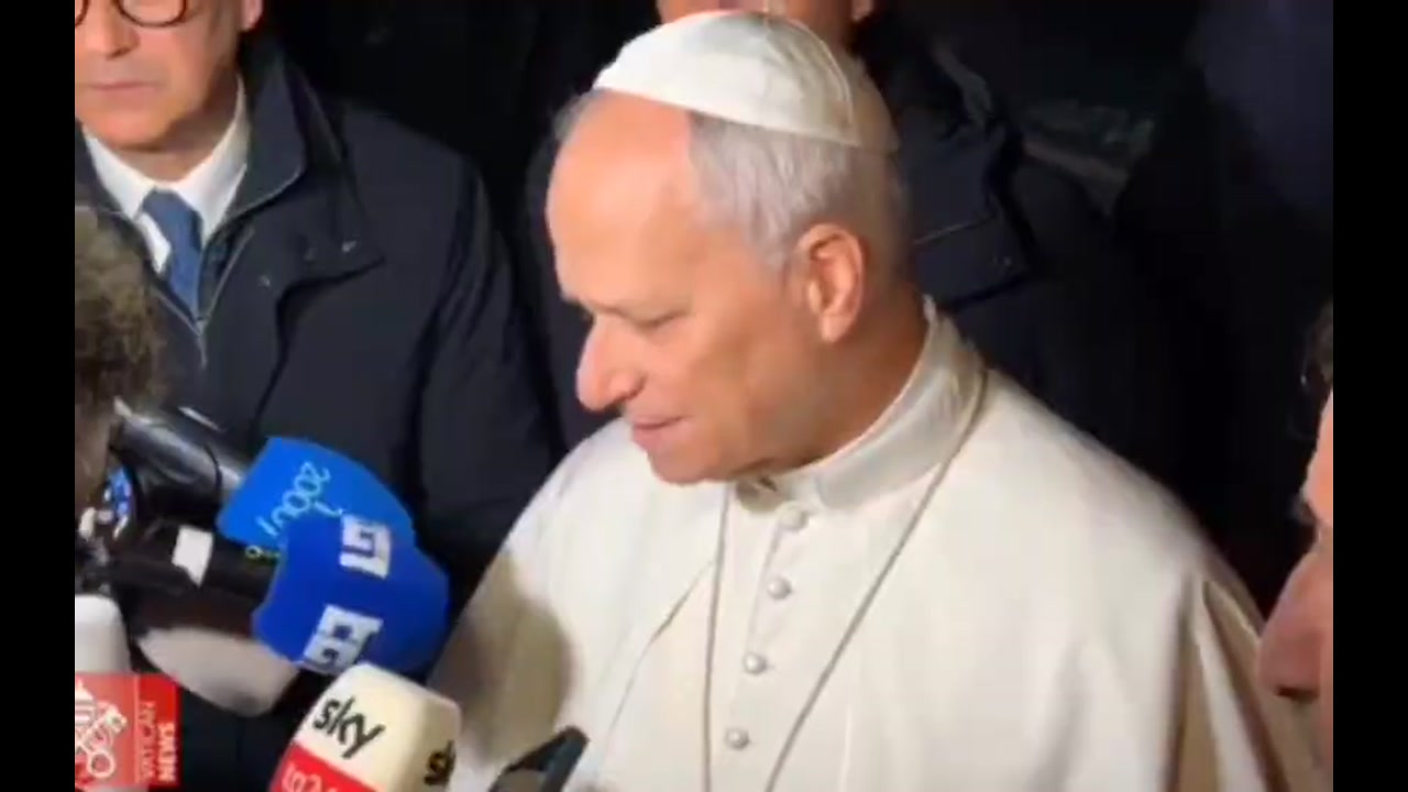 [Video] Pope Leo XIV discusses Trump's peace plan and US-Europe tensions